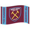 Front - West Ham United FC Stripe Crest Flag