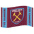 Front - West Ham United FC Stripe Crest Flag