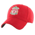 Front - Liverpool FC Adults Unisex Baseball Cap