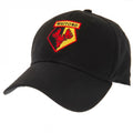 Front - Watford FC Unisex Adult Crest Baseball Cap