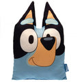 Front - Bluey Face Filled Cushion