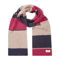 Front - TOG24 Unisex Adult Brington Colour Block Winter Scarf