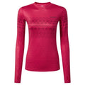 Front - TOG24 Womens/Ladies Snowdon Fair Isle Base Layer Top