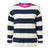 Front - TOG24 Womens/Ladies Jerry Block Stripe Long-Sleeved T-Shirt