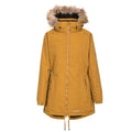 Green - Front - Trespass Womens-Ladies Celebrity Insulated Longer Length Parka Jacket