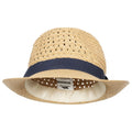 Front - Trespass Womens/Ladies Trilby Straw Hat