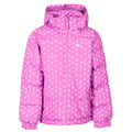 Front - Trespass Girls Combine Padded Jacket