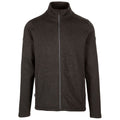 Front - Trespass Mens Rundel Marl Fleece Jacket