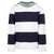 Front - Trespass Boys Ferry Striped Long-Sleeved T-Shirt