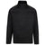 Front - Trespass Mens Corsham Marl Half Zip Fleece Top