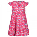 Front - Trespass Girls Subtle Butterflies Casual Dress