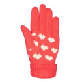 Front - Trespass Girls Mary Hearts Gloves