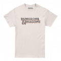 Front - Dungeons & Dragons Mens 70´s Logo T-Shirt