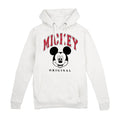 Front - Disney Womens/Ladies Collegiate Mickey Mouse Hoodie