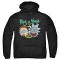 Front - Rick And Morty Mens Blown Minds Hoodie