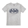 Front - Batman Boys Scratch Logo T-Shirt