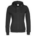 Front - Cottover Womens/Ladies Full Zip Hoodie