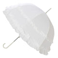 Front - X-Brella Womens/Ladies Double Frill Wedding Umbrella Stick