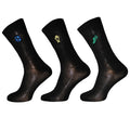 Front - Pandastick Mens Bamboo Socks (Pack Of 3)