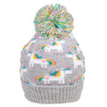 Front - Hawkins Collection Childrens/Kids Unicorn Bobble Hat