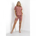 Front - Brave Soul Womens/Ladies Manifest Your Dreams Short Loungewear Set