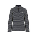 Front - Weird Fish Mens Shorling Stripe Macaroni Quarter Zip Jumper