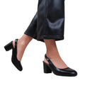 Front - Where's That From Womens/Ladies Edith Sling Back Block Heel Shoes