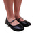 Front - Where's That From Womens/Ladies Josie Straps Wide Ballerina Flats