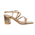 Front - Where's That From Womens/Ladies Sidra Crossover Strap Wide Medium Block Heel Sandals