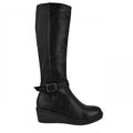 Front - Where's That From Womens/Ladies Ayleen Wedge Knee-High Boots