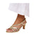 Front - Where's That From Womens/Ladies Mykonos Sling Back Wide Low Block Heel Sandals