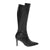 Front - Where's That From Womens/Ladies Marta Suede Pointed Side Zip Calf Boots