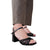 Front - Where's That From Womens/Ladies Rise Braided PU Block Heel Sandals