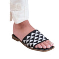 Front - Where's That From Womens/Ladies Sycamore Textured Single Strap Flat Sandals