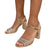 Front - Where's That From Womens/Ladies Cuba Plaited Medium Block Heel Sandals