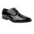 Front - Where's That From Mens Jackson Shiny Patent Leather Lace Up Formal Oxford Shoes