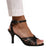 Front - Where's That From Womens/Ladies Cyprus Faux Leather Multi Crossover Strap Mid Heel Sandals