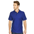 Purple - Side - Absolute Apparel Mens Precision Polo Shirt