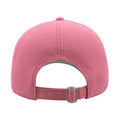 Pink - Side - Atlantis Action 6 Panel Chino Baseball Cap