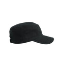 Black - Side - Atlantis Army Military Cap