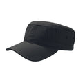 Black - Front - Atlantis Army Military Cap