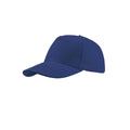 Royal Blue - Front - Atlantis Liberty Five Buckle Heavy Brush Cotton 5 Panel Cap