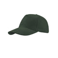 Green - Front - Atlantis Liberty Five Buckle Heavy Brush Cotton 5 Panel Cap