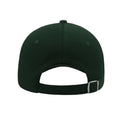 Green - Back - Atlantis Liberty Five Buckle Heavy Brush Cotton 5 Panel Cap