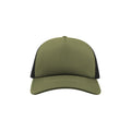 Olive-Black - Pack Shot - Atlantis Rapper 5 Panel Trucker Cap