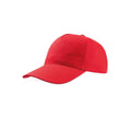 Red - Front - Atlantis Start 5 Panel Cap