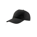 Black - Front - Atlantis Start 5 Panel Cap