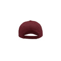 Burgundy - Back - Atlantis Start 5 Panel Cap