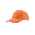 Orange - Front - Atlantis Start 5 Panel Cap