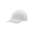 White - Front - Atlantis Start 6 Panel Baseball Cap